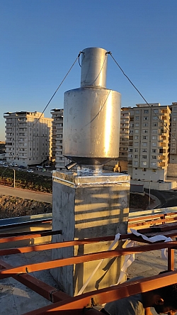 Baca filtresi, Havalandırma sistemleri, Kebap davlunbazı, Krom işleri